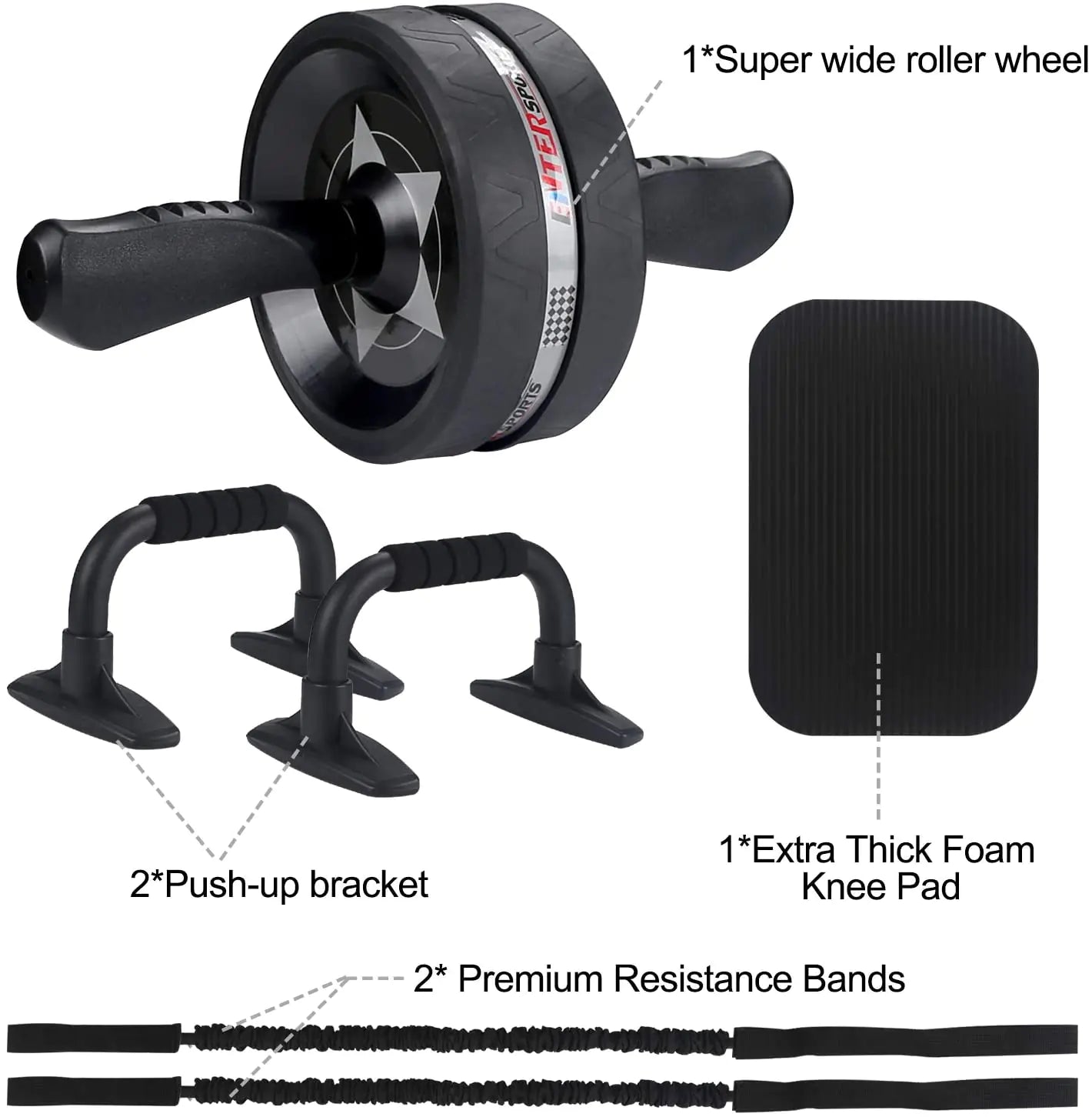 6-in-1 Total Fitness Kit